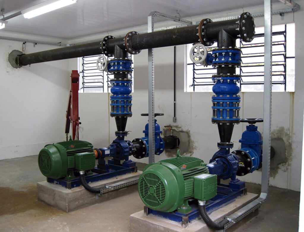 elevatoria agua tratada